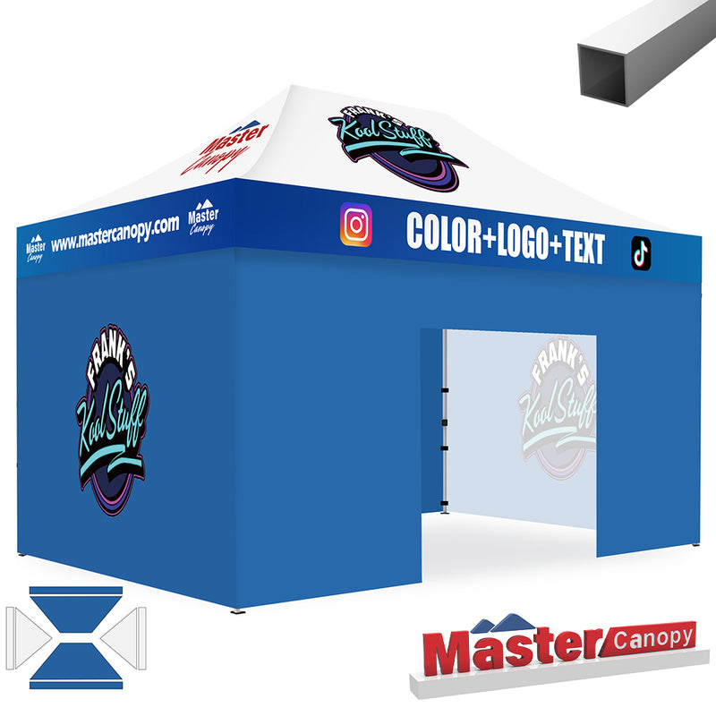 Load image into Gallery viewer, Custom Canopy Tent 10x10/10x15/10x20 Brand Union (Commercial &amp; Premium+)
