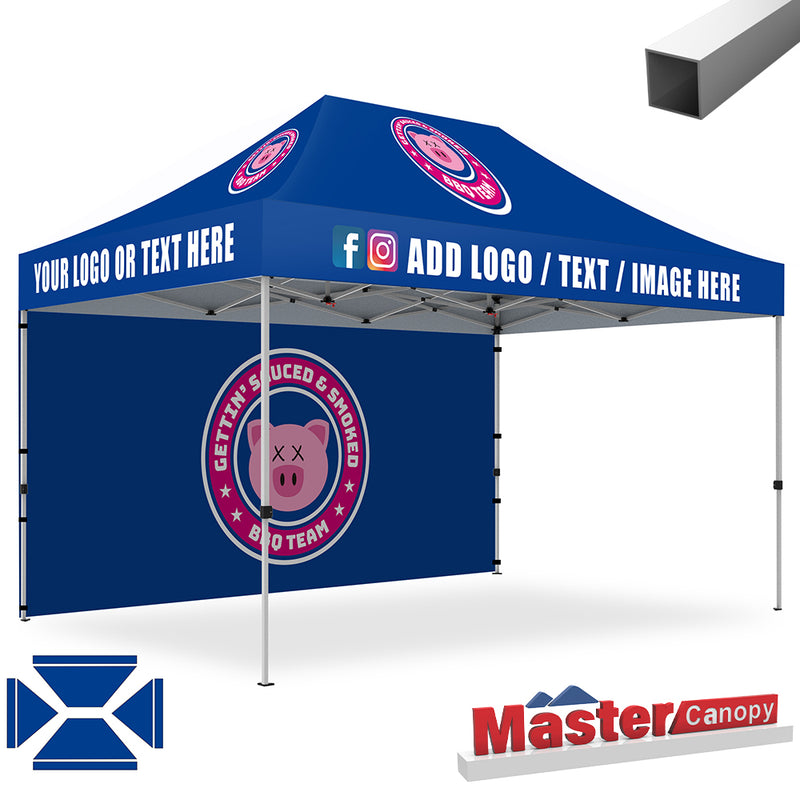 Load image into Gallery viewer, Commercial Series- Custom Canopy 10x15 Deluxe Easy Pop-up Personalized Tent
