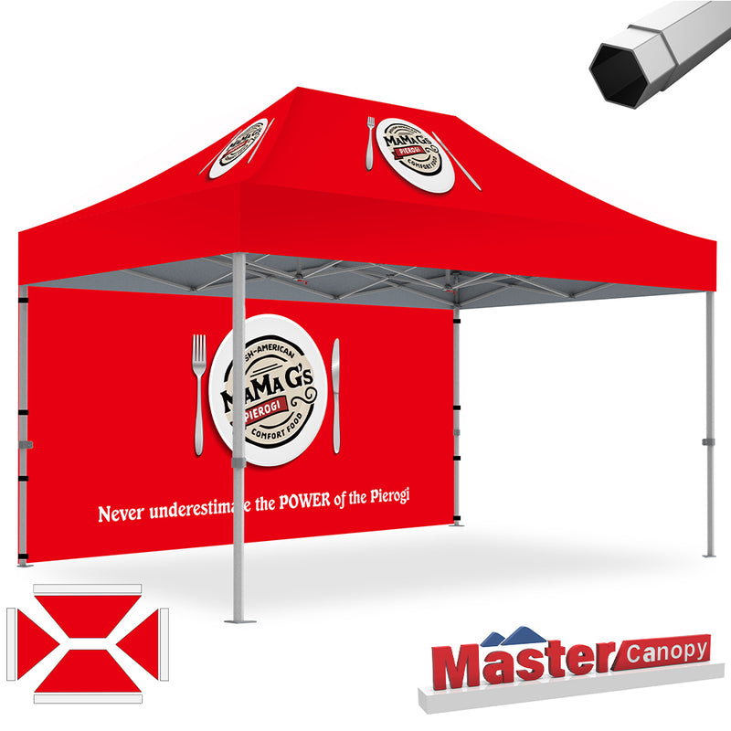 Load image into Gallery viewer, Premium+Series- Custom 10x15 Heavy Duty Pop-up Personalized Canopy Tent
