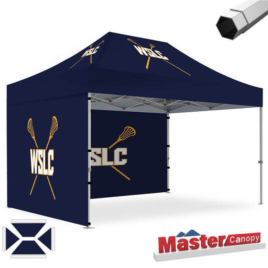 Premium+Series- Custom 10x15 Heavy Duty Pop-up Personalized Canopy Tent