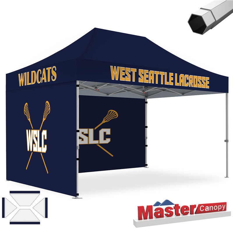 Load image into Gallery viewer, Premium+Series- Custom 10x15 Heavy Duty Pop-up Personalized Canopy Tent
