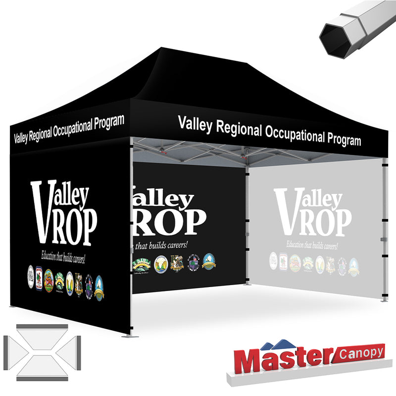 Load image into Gallery viewer, Premium+Series- Custom 10x15 Heavy Duty Pop-up Personalized Canopy Tent

