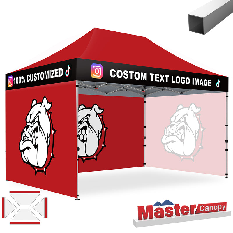 Load image into Gallery viewer, Commercial Series- Custom Canopy 10x15 Deluxe Easy Pop-up Personalized Tent

