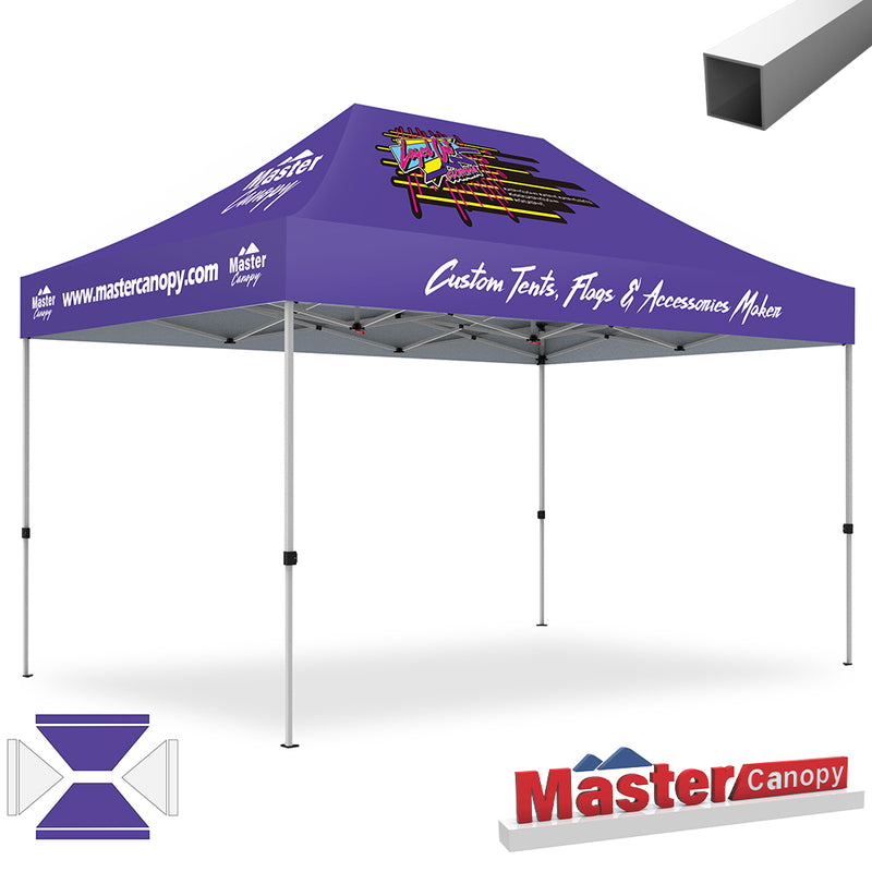 Load image into Gallery viewer, Custom Canopy Tent 10x10/10x15/10x20 Brand Union (Commercial &amp; Premium+)
