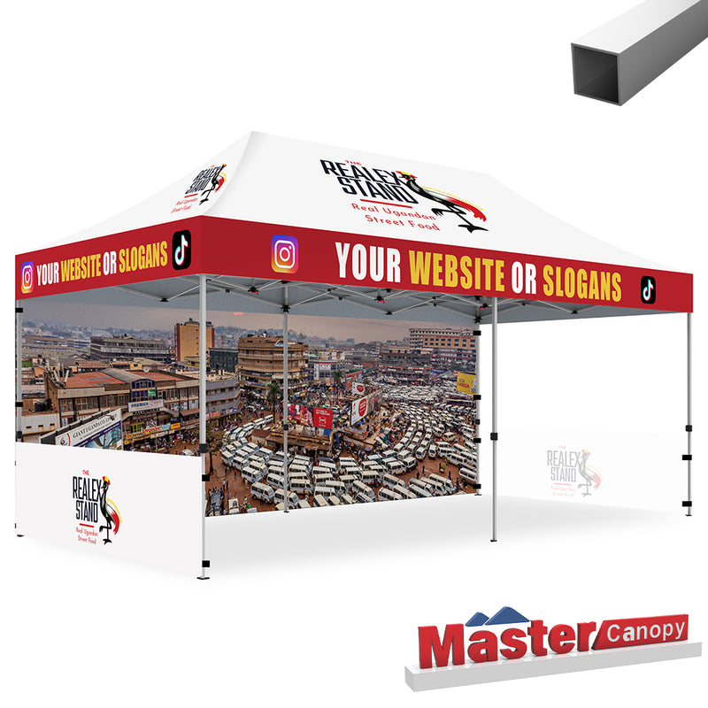 Load image into Gallery viewer, Commercial Series- Custom Canopy 10x20 Deluxe Easy Pop-up Personalized Tent
