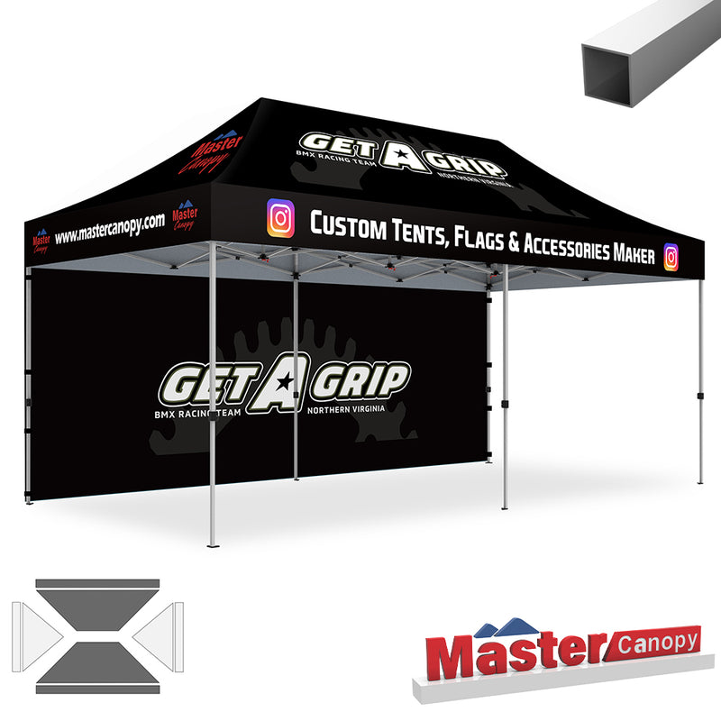 Load image into Gallery viewer, Custom Canopy Tent 10x10/10x15/10x20 Brand Union (Commercial &amp; Premium+)
