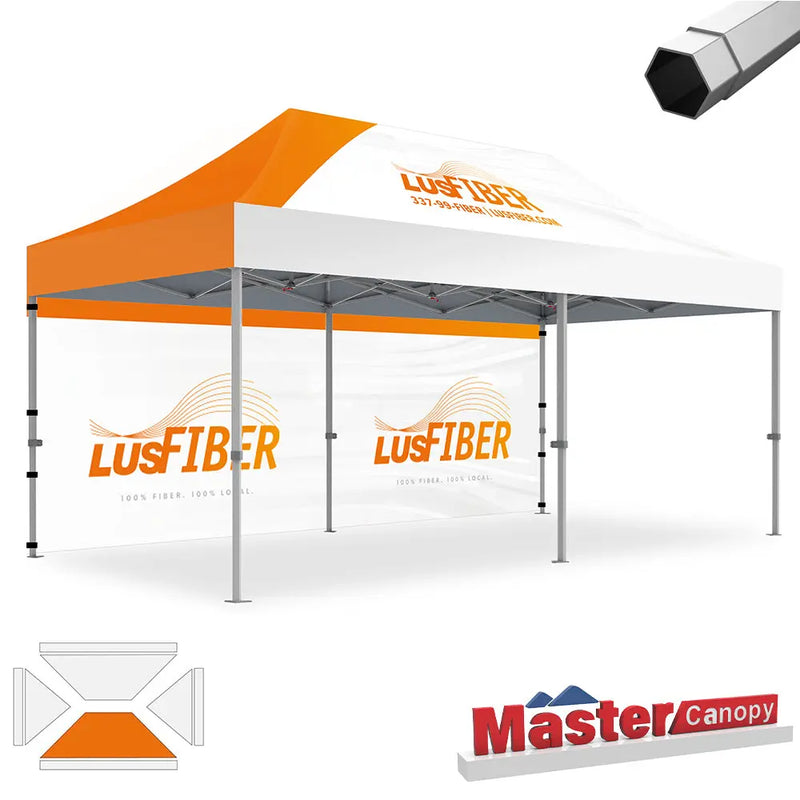Load image into Gallery viewer, Premium+ Series Custom Canopy Tent 10x20 Heavy Duty Pop‑up Personalized
