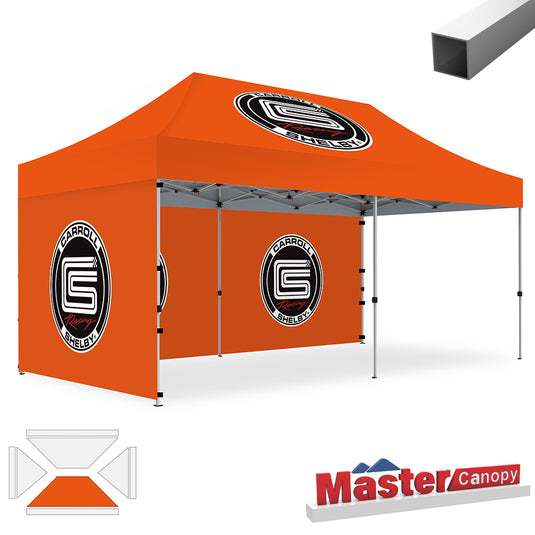Commercial Series- Custom Canopy 10x20 Deluxe Easy Pop-up Personalized Tent