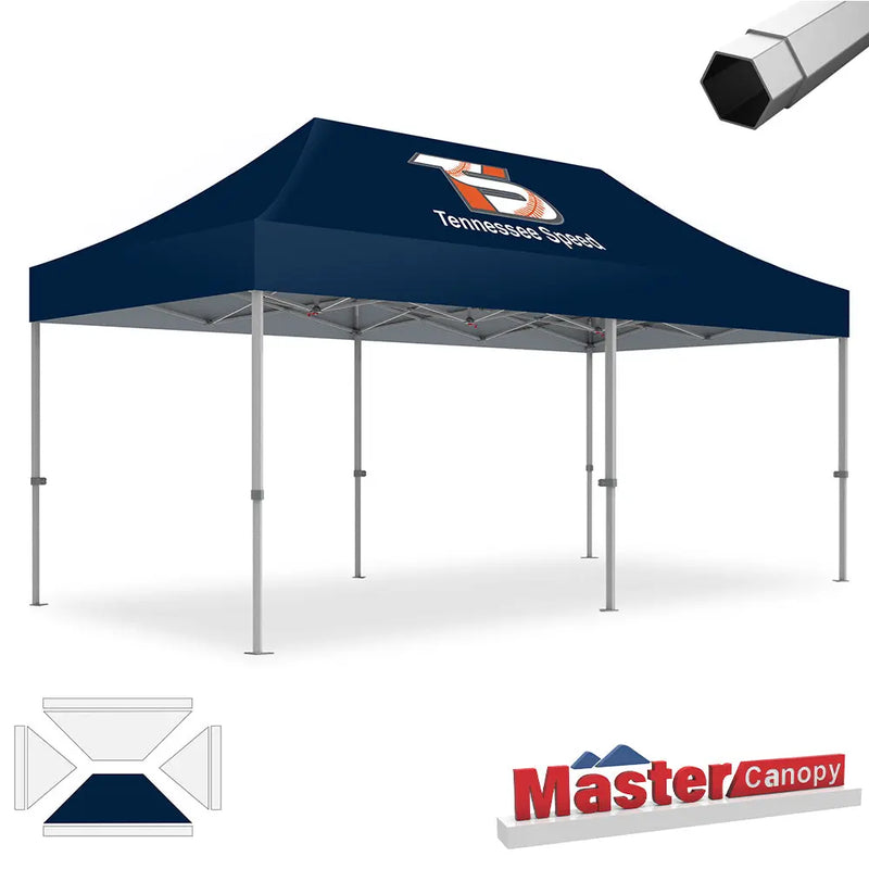 Load image into Gallery viewer, Premium+ Series Custom Canopy Tent 10x20 Heavy Duty Pop‑up Personalized

