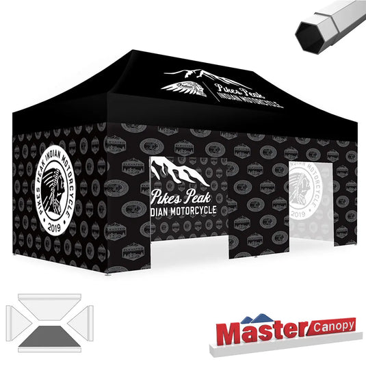 Premium+ Series Custom Canopy Tent 10x20 Heavy Duty Pop‑up Personalized