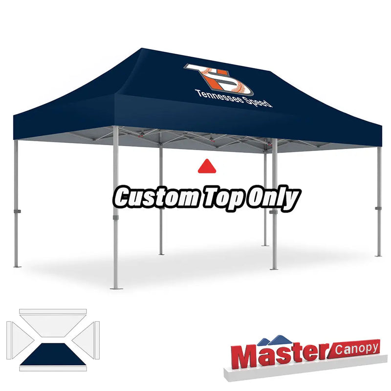 Load image into Gallery viewer, Custom Pop‑up Canopy Tent Top Only – 8x8, 10x10, 10x15, 10x20
