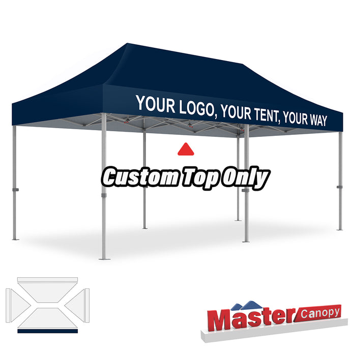 Custom Pop Up Canopy Top Only 8x8/10x10/10x15/10x20