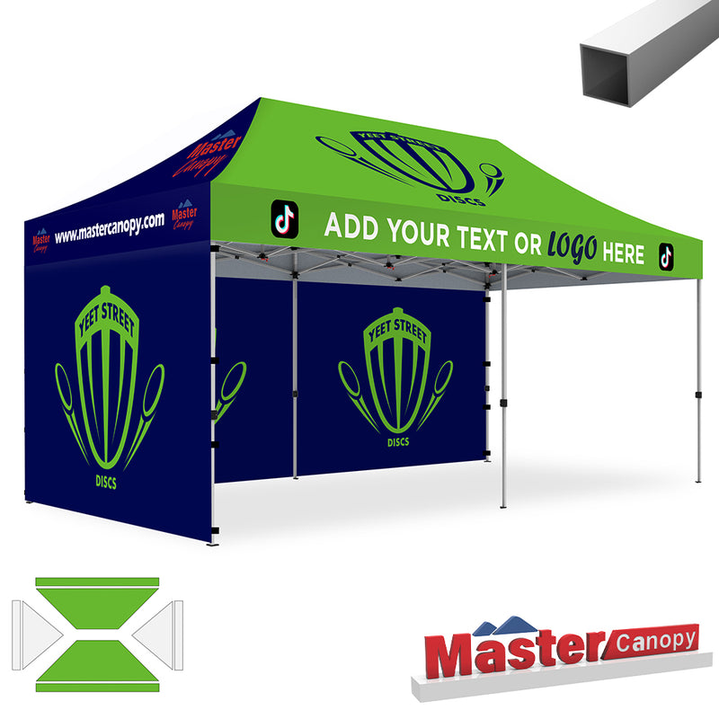 Load image into Gallery viewer, Custom Canopy Tent 10x10/10x15/10x20 Brand Union (Commercial &amp; Premium+)
