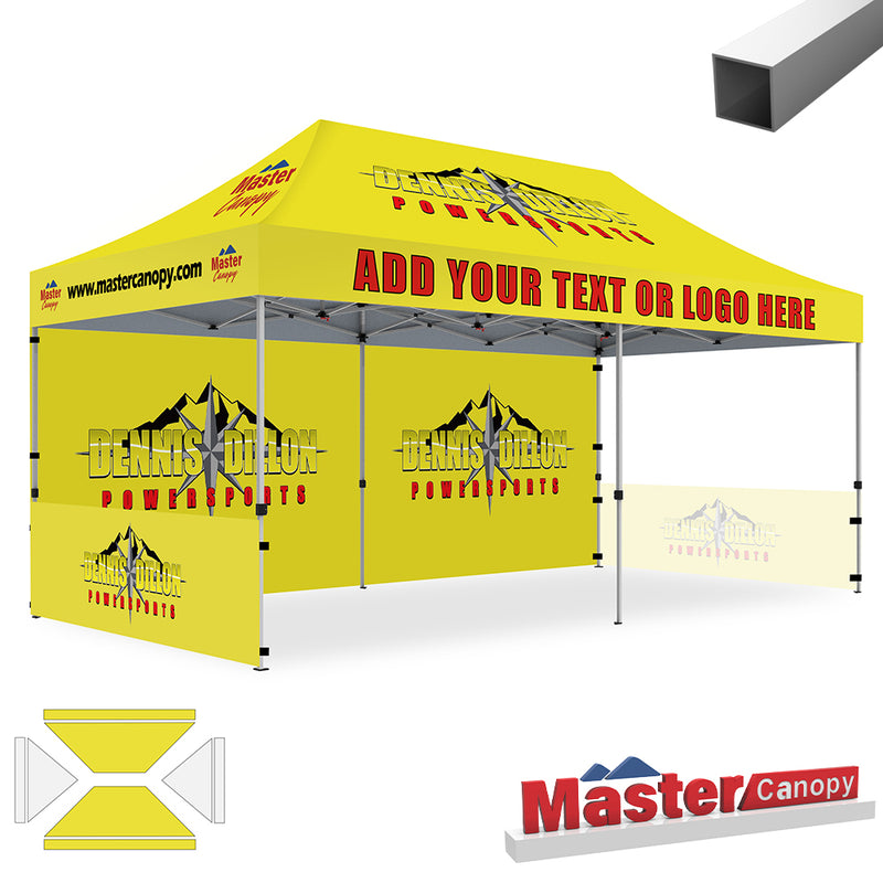 Load image into Gallery viewer, Custom Canopy Tent 10x10/10x15/10x20 Brand Union (Commercial &amp; Premium+)
