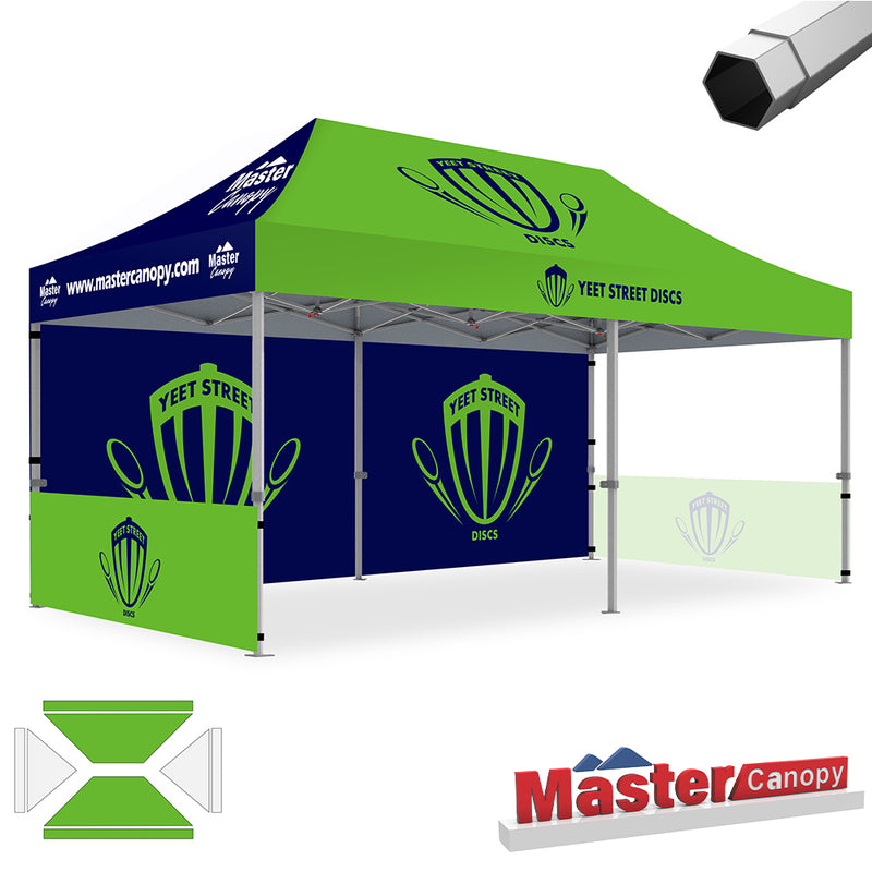 Load image into Gallery viewer, Custom Canopy Tent 10x10/10x15/10x20 Brand Union (Commercial &amp; Premium+)
