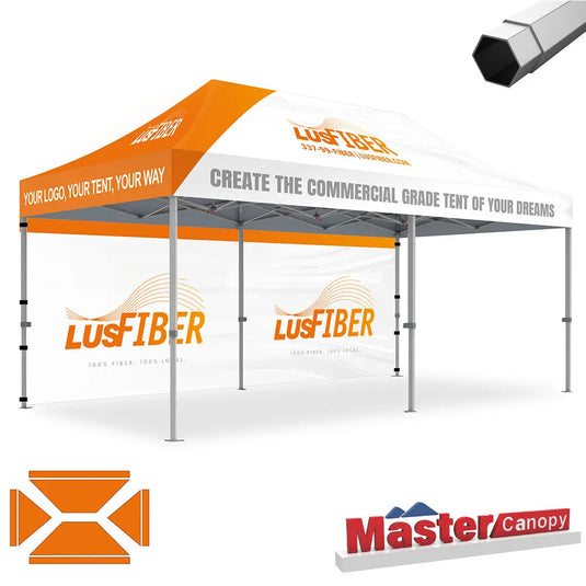 Premium+ Series Custom Canopy Tent 10x20 Heavy Duty Pop‑up Personalized