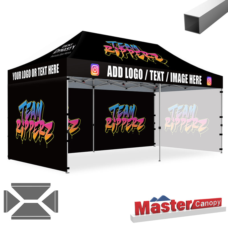 Load image into Gallery viewer, Commercial Series- Custom Canopy 10x20 Deluxe Easy Pop-up Personalized Tent
