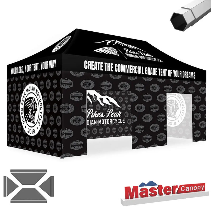 Load image into Gallery viewer, Premium+ Series Custom Canopy Tent 10x20 Heavy Duty Pop‑up Personalized
