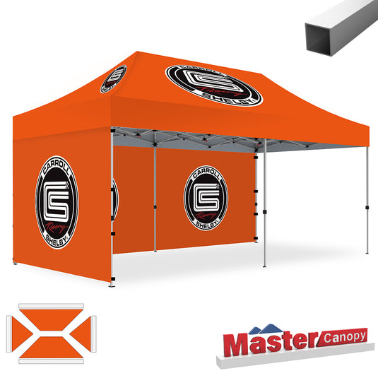 Commercial Series- Custom Canopy 10x20 Deluxe Easy Pop-up Personalized Tent