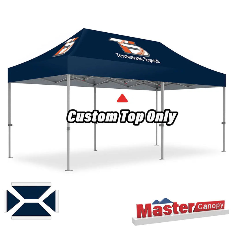Load image into Gallery viewer, Custom Pop‑up Canopy Tent Top Only – 8x8, 10x10, 10x15, 10x20
