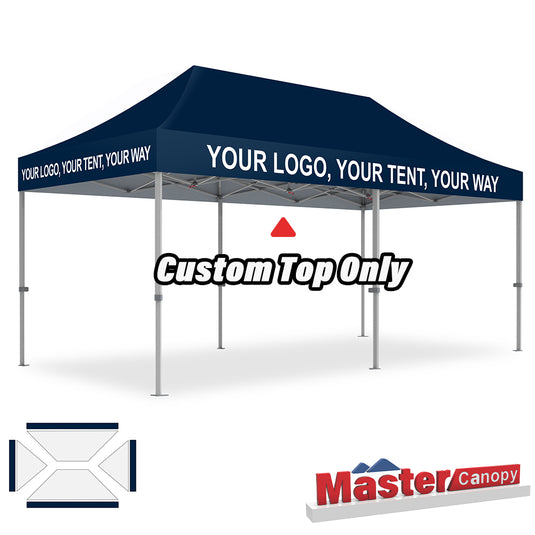 Custom Pop Up Canopy Top Only 8x8/10x10/10x15/10x20