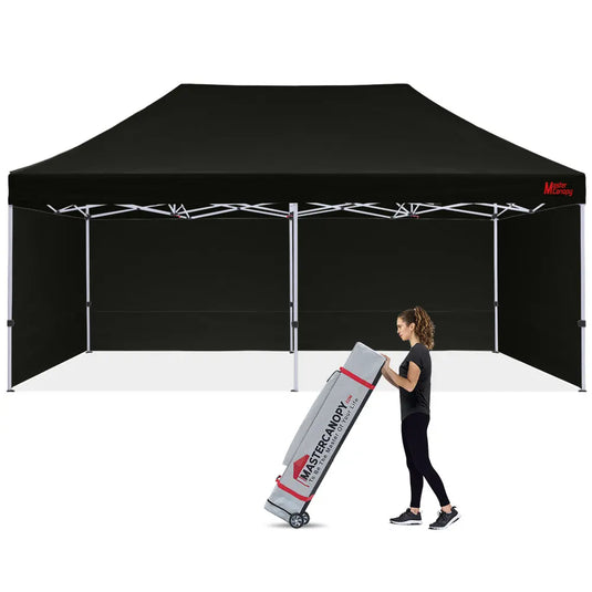 Commercial Series- 10x15/10x20 Pop-up Canopy Tent with Sidewalls-CA