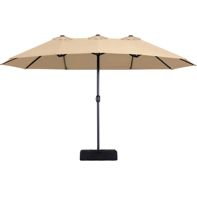 Load image into Gallery viewer, 15FT Patio Outdoor Umbrella Double Sided Large Umbrella
