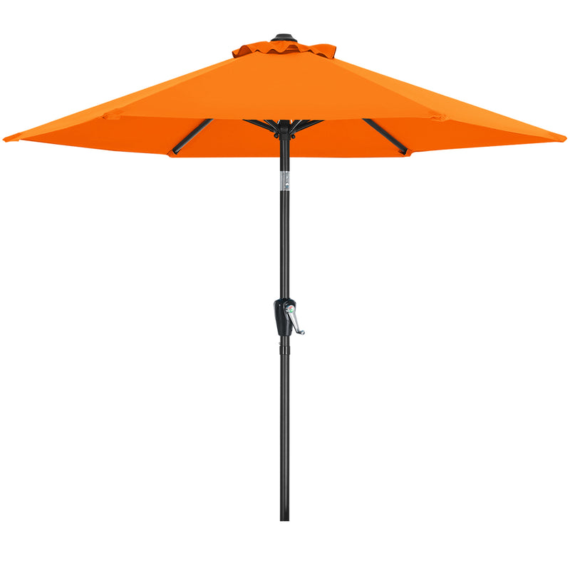 MASTERCANOPY Patio Umbrella for Outdoor Market Table (7.5ft,Dark Gray)