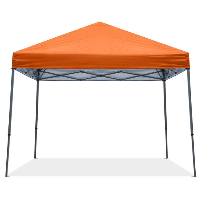Leisure Sports Portable Pop‑up Canopy Tent with Large Base – 8x8, 10x10, 12x12