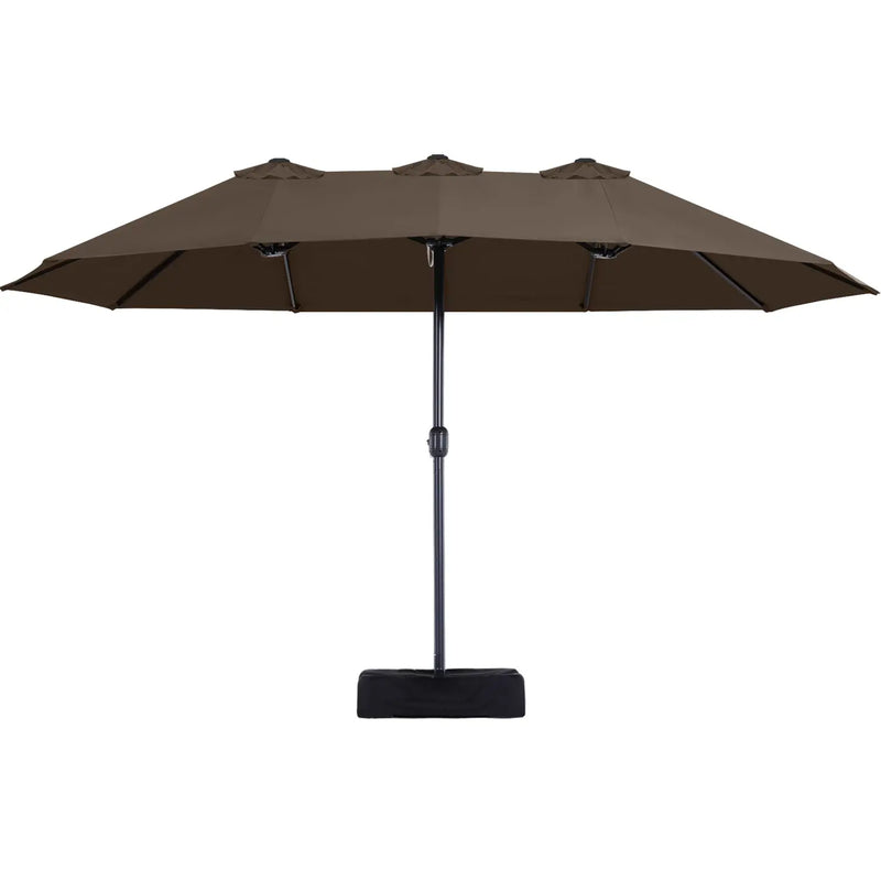 15FT Patio Outdoor Umbrella Double Sided Large Umbrella 15FT Patio Outdoor Umbrella Double Sided Large Umbrella