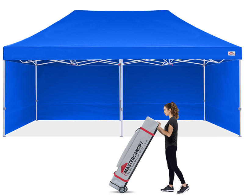 Load image into Gallery viewer, Mastercanopy Lite-30 Commercial Canopy Tent with Sidewalls - 10x10, 10x15, 10x20
