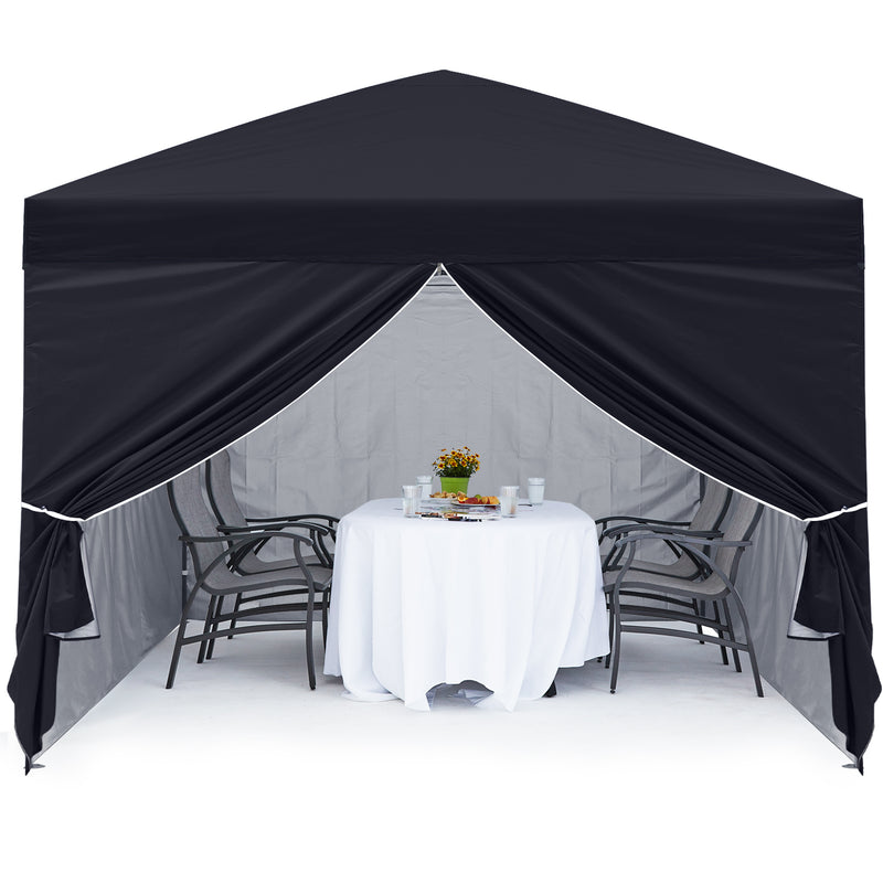 Load image into Gallery viewer, Leisure Sports 10x10/10x20 Pop Up Canopy Tent with Church Window Sidewalls
