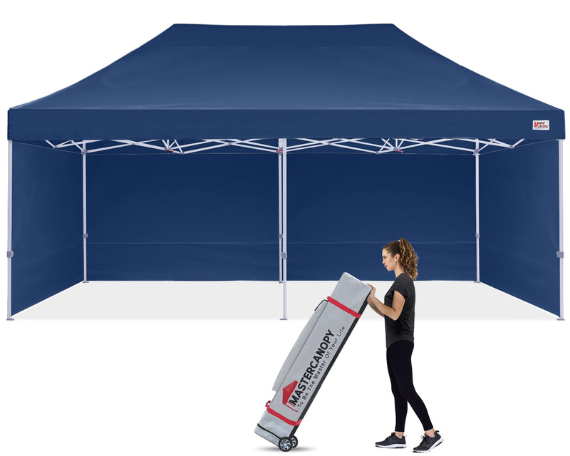 Load image into Gallery viewer, Mastercanopy Lite-30 Commercial Canopy Tent with Sidewalls - 10x10, 10x15, 10x20
