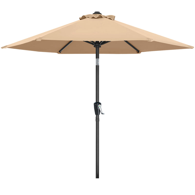7.5 patio table umbrella MASTERCANOPY 7.5FT Patio Umbrella for Outdoor Market Table 6 Ribs