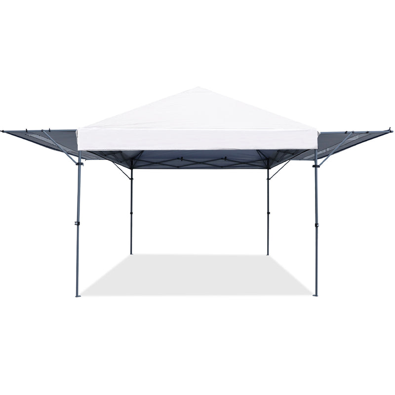 Load image into Gallery viewer, Leisure Sports 10x17 Pop-up Gazebo Canopy Tent with Double Adjustable Awnings
