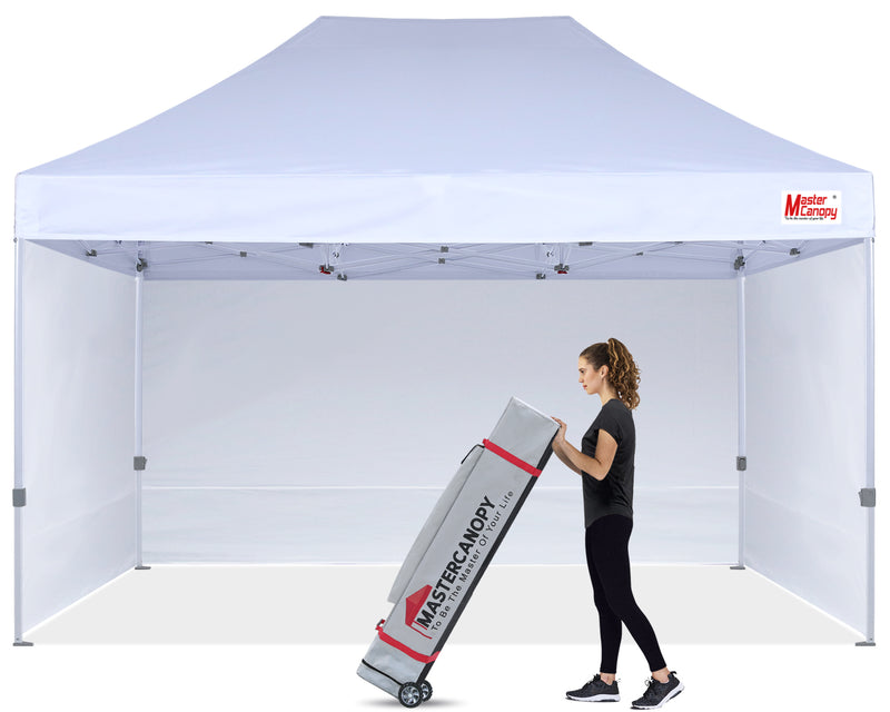 Load image into Gallery viewer, Mastercanopy Lite-30 Commercial Canopy Tent with Sidewalls - 10x10, 10x15, 10x20
