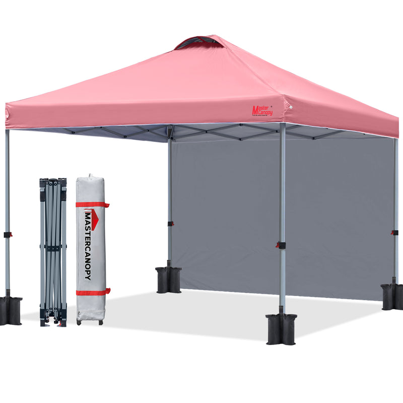 Load image into Gallery viewer, Leisure Sports Durable Pop-Up Canopy Tent with Sidewall - 8x8, 10x10
