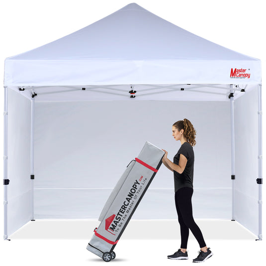 Commercial Series- 10x10/10x15/10x20 Pop-up Canopy Tent with Sidewalls