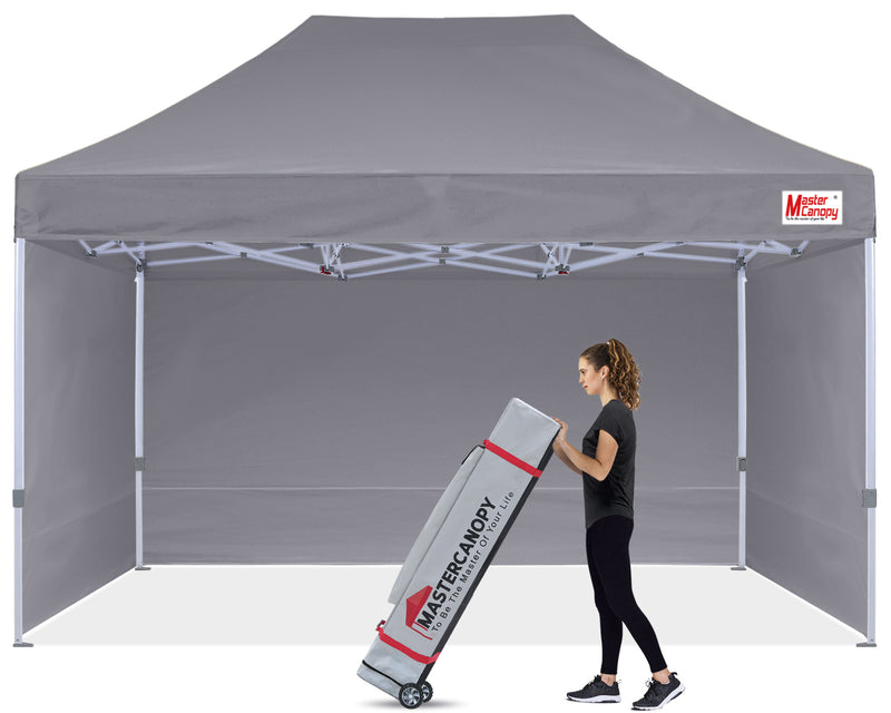 Load image into Gallery viewer, Mastercanopy Lite-30 Commercial Canopy Tent with Sidewalls - 10x10, 10x15, 10x20
