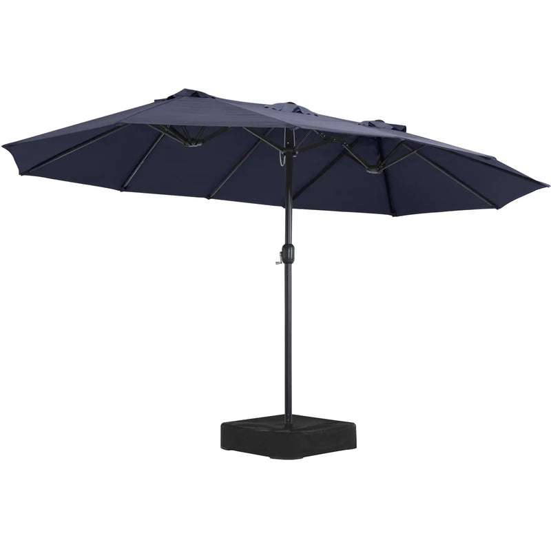 Load image into Gallery viewer, 15FT Patio Outdoor Umbrella Double Sided Large Umbrella
