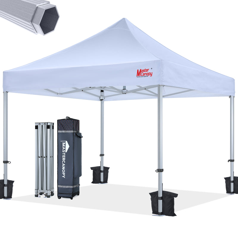 Load image into Gallery viewer, 10x10/10×15/10x20 Premium Aluminum Pop Up Canopy Commercial Canopy Tent
