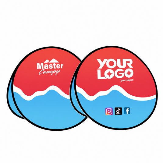 Custom Sign 2 Sides Circle 3.3 × 3.3 FT