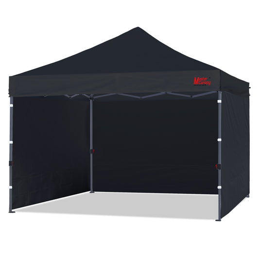 Leisure Sports- 8x8/10x10/12x12 Easy Pop-up Canopy Tent with Sidewalls