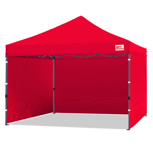 Leisure Sports- 8x8/10x10/12x12 Easy Pop-up Canopy Tent with Sidewalls