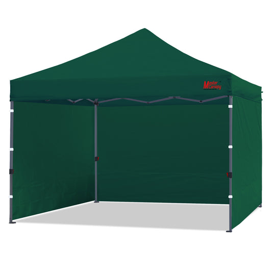 Leisure Sports- 8x8/10x10/12x12 Easy Pop-up Canopy Tent with Sidewalls