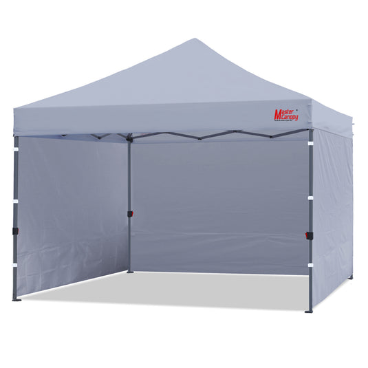 Leisure Sports- 8x8/10x10/12x12 Easy Pop-up Canopy Tent with Sidewalls