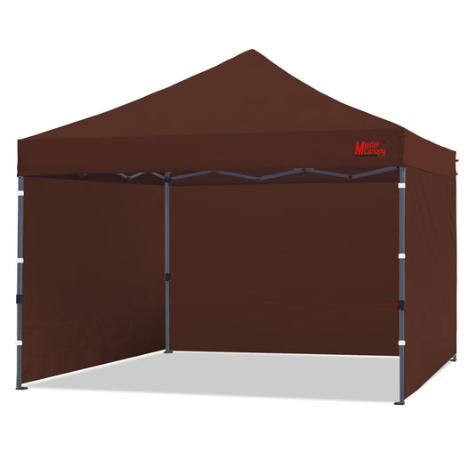 Leisure Sports- 8x8/10x10/12x12 Easy Pop-up Canopy Tent with Sidewalls