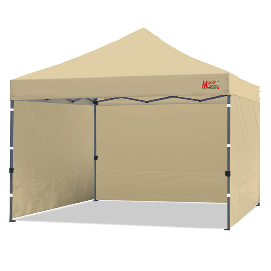 Leisure Sports- 8x8/10x10/12x12 Easy Pop-up Canopy Tent with Sidewalls