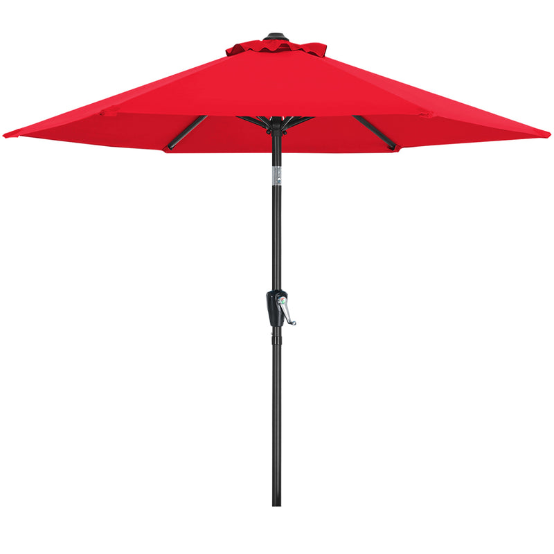 MASTERCANOPY Patio Umbrella for Outdoor Market Table (7.5ft,Orange)