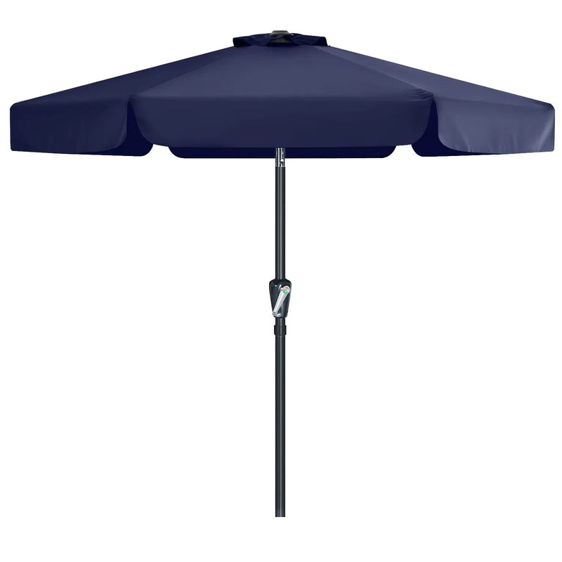 Load image into Gallery viewer, MASTERCANOPY Valance Patio Umbrella for Outdoor Table Market 6/8 Ribs
